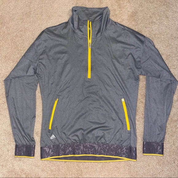 Adidas Windbreaker Quarter Zip - Picture 1 of 2